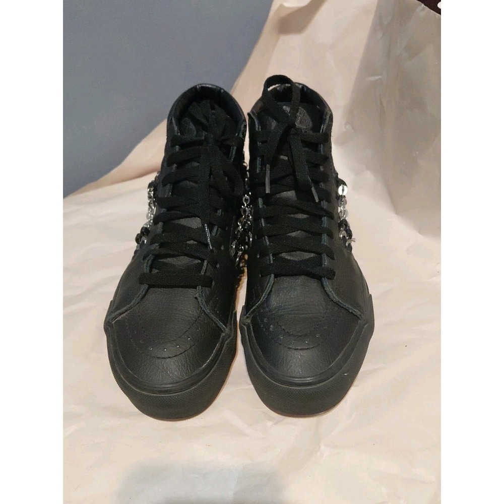 VANS Sk8 Hi Platform 2 Chain Black Mens Sz 5.5 / Womens Sz 7 | VN0A3TKN2UX
